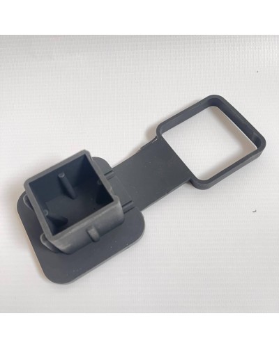 Заглушка для фаркопу під квадрат з петлею. Кришка квадратного фаркопа 50 х 50