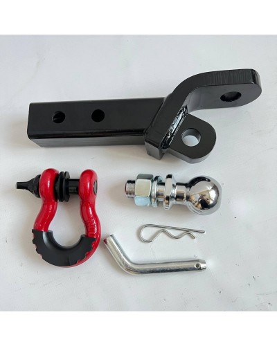 Вставка фаркопа під квадрат + шакл. Америкаська вставка. 50х50 мм