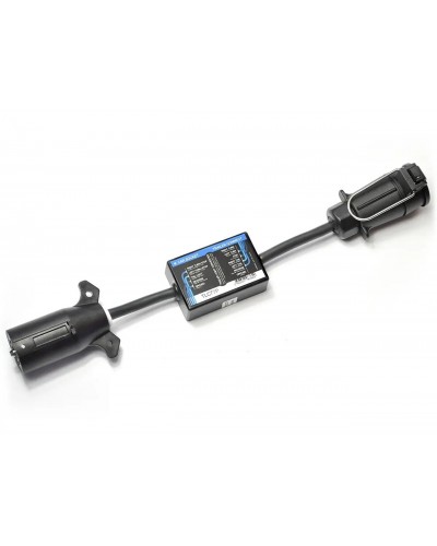 Перехідник фаркопа Америка \ Європа. Адаптер фаркопа з американської вилки на європейську. 7 \ 7 pin