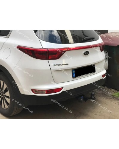 Фаркоп Kia Sportage 4 (2018-2021) под квадрат. Автопристрій