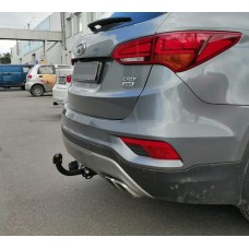 Фаркоп Hyundai Santa Fe 3 (2013-2018) з прихованою балкою