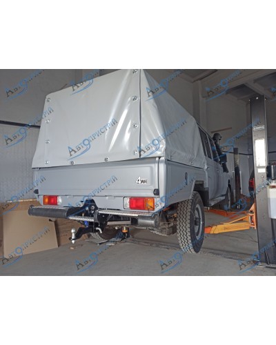 Фаркоп Toyota Land Cruiser 70 \ 78 (2022-2025) под квадрат. На штатную балку