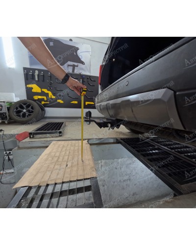 Фаркоп Toyota Land Cruiser Prado 250 (2022-2025) под квадрат. на штатную балку