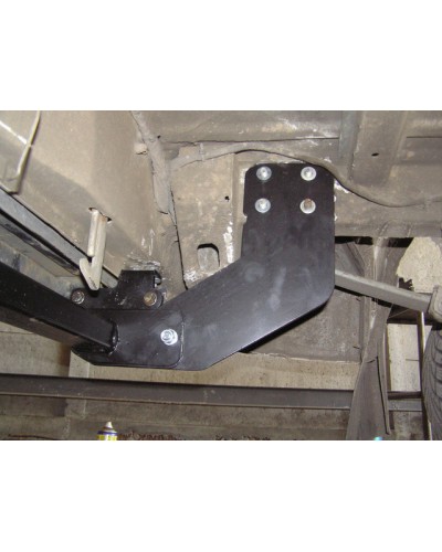 Фаркоп Mercedes Sprinter (1995-2006) под бампер с подножкой