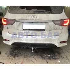Фаркоп Infiniti QX60 (2013-2022) Під квадрат