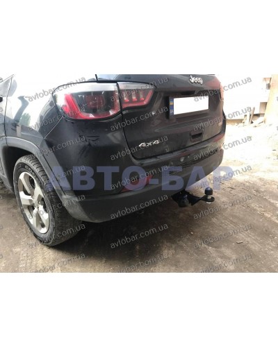 Фаркоп Jeep Compass (2017-2024) Под квадрат