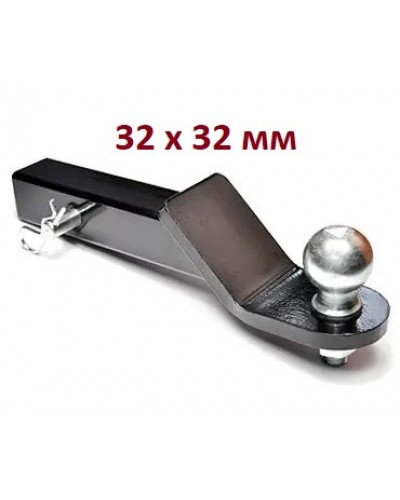 Вставка фаркопа під квадрат. Америкаська вставка. 32х32 мм