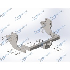 Фаркоп на Iveco Daily 70с18 (2019--) З'ємний крюк