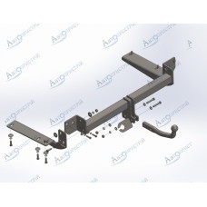 Фаркоп на Honda Odyssey 5 (2017--) USA Съёмный крюк