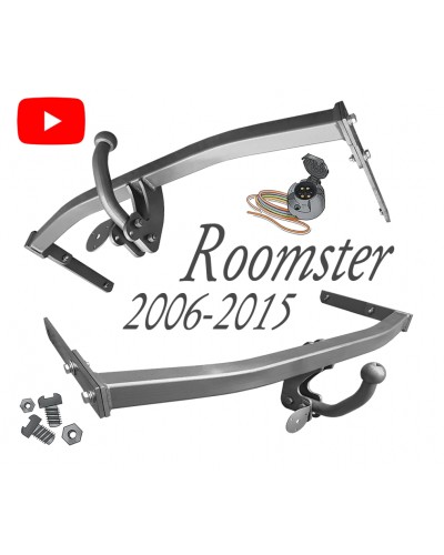 Фаркоп Skoda Roomster (2006-2015) Съёмный крюк