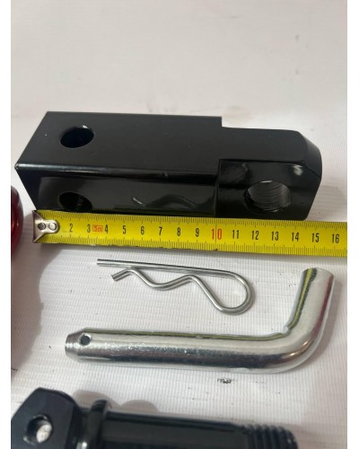 Фаркопная вставка с шаклом 3/4 со шлинтом (под американский квадрат)