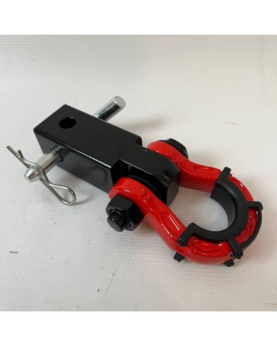 Фаркопная вставка с шаклом 3/4 со шлинтом (под американский квадрат)