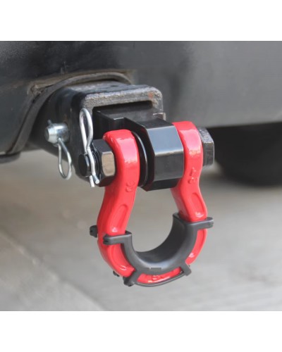 Фаркопная вставка с шаклом 3/4 со шлинтом (под американский квадрат)