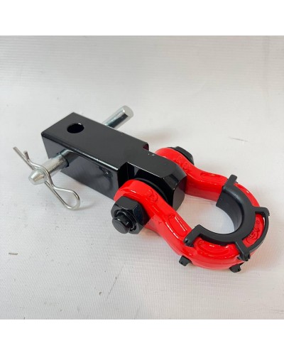 Фаркопная вставка с шаклом 3/4 со шлинтом (под американский квадрат)