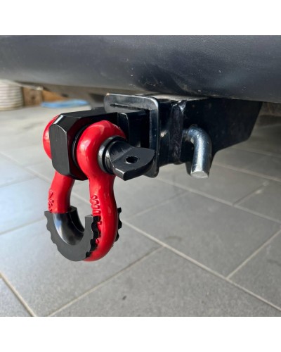 Фаркопна вставка із шаклом 3/4 зі шлінтом (під американський квадрат)