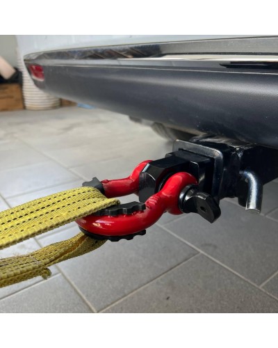 Фаркопна вставка із шаклом 3/4 зі шлінтом (під американський квадрат)