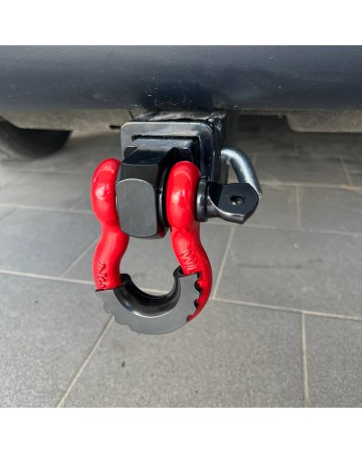 Фаркопна вставка із шаклом 3/4 зі шлінтом (під американський квадрат)