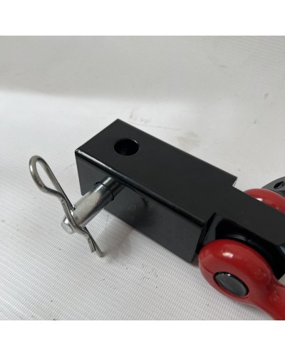 Фаркопна вставка із шаклом 3/4 зі шлінтом (під американський квадрат)