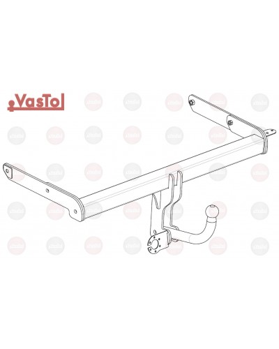 Фаркоп Volkswagen ID6 (с 2021 --) Vastol