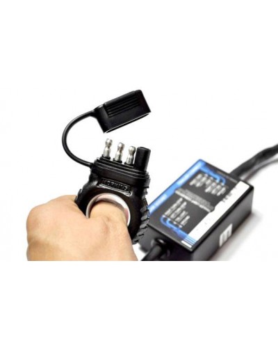 Перехідник фаркопа Америка \ Європа. Адаптер фаркопа з американської вилки на європейську. 4 \ 7 pin