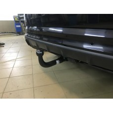 Фаркоп Porsche Cayenne (2017-2025) Steinhof. Польща. Вертикально зйомний автомат.