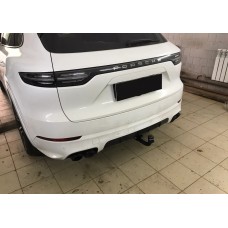 Фаркоп Porsche Cayenne (2017-2025) Steinhof. Польща. Вертикально зйомний автомат.