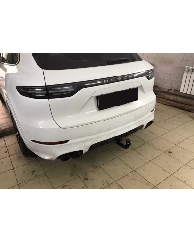 Фаркоп Porsche Cayenne (2017-2025) Steinhof. Польща. Вертикально зйомний автомат.