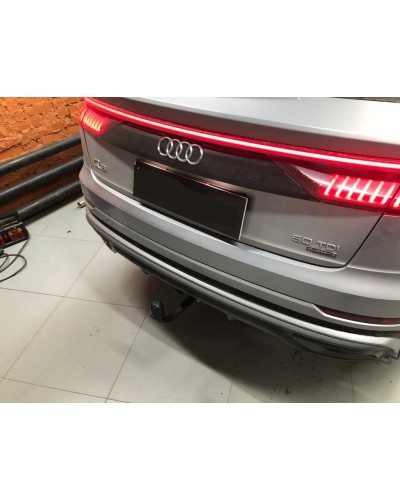 Фаркоп Audi Q8 (2018-2025) Steinhof. Польща. Зйомний на болтах.