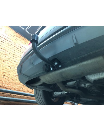 Фаркоп Audi Q8 (2018-2025) Steinhof. Польща. Зйомний на болтах.