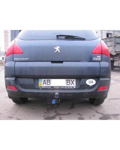 Фаркоп Peugeot 3008 (2009-2016) Пежо 3008