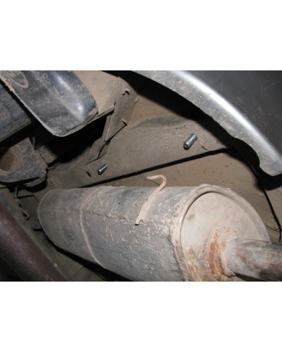 Фаркоп на ВАЗ 1119 (2004-2013) хетчбек (Lada Kalina)