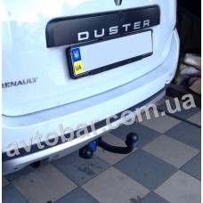 Фаркоп на Renault Duster (2010-2024) Без подрезки бампера