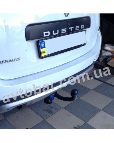 Фаркоп на Renault Duster (2010-2024) Без подрезки бампера