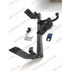 Фаркоп Volkswagen LT (1995-2006) На бампер с подножкой