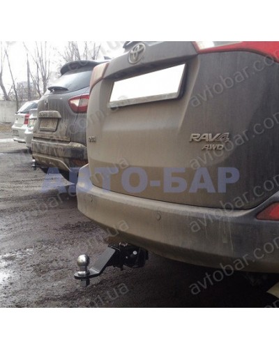 Фаркоп Toyota Rav-4 (2013-2018) под квадрат.