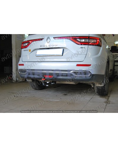 Фаркоп Renault Koleos (с 2017--) Сьемный на болтах