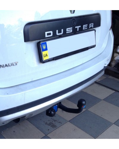 Фаркоп на Renault Duster (2010-2024) Без подрезки бампера