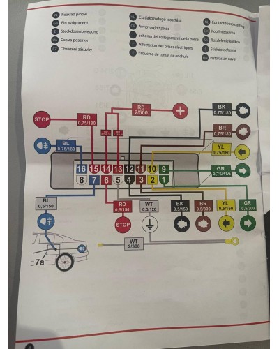 Модуль фаркопа Renault Arkana (c 2021 -) Unikit 1L. Модуль узгодження