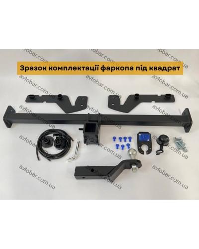 Фаркоп Mitsubishi Pajero Sport 2 (2008-2015) під квадрат. Автопристрій