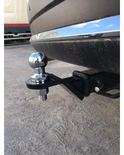 Фаркоп під квадрат Toyota Land Cruiser 150 (з 2007--) америкаская вставка. 50х50 мм