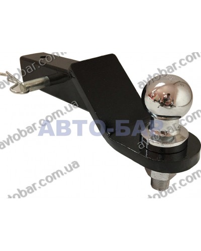 Фаркоп під квадрат Lexus LX 570 (2008-2015) америкаская вставка. 50х50 мм