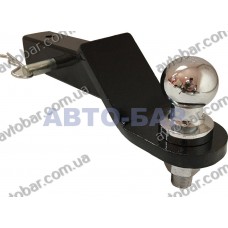 Фаркоп під квадрат Toyota Land Cruiser 150 (з 2007--) америкаская вставка. 50х50 мм