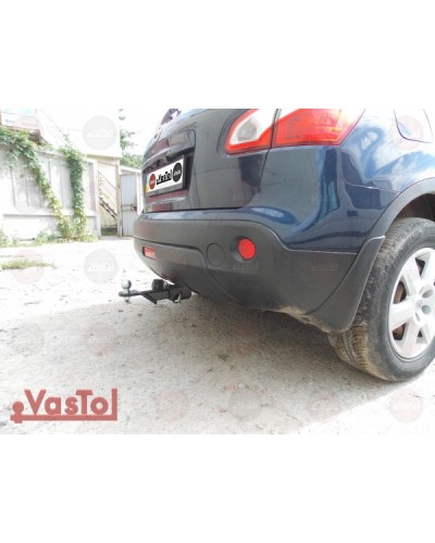 Фаркоп Nissan Qashqai J10 (2006-2014) под квадрат. Vastol