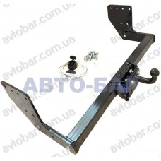 Фаркоп Mitsubishi L-200 (2006-2015) Бампер хром труба \ Хром бампер \ без бампера