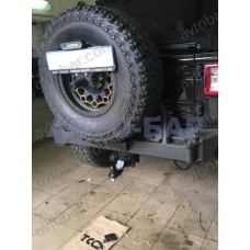 Фаркоп Jeep Wrangler \ Grand Wrangler (2006-2017) Під кварат