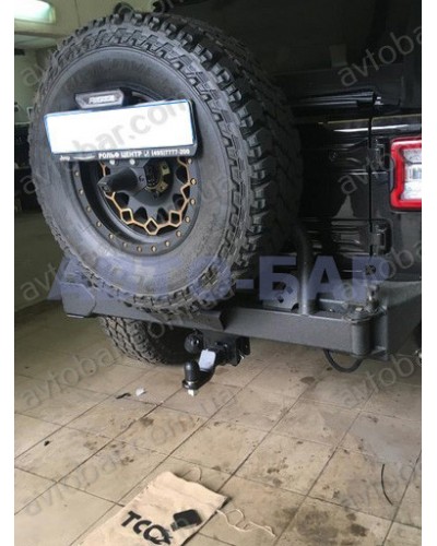 Фаркоп Jeep Wrangler \ Grand Wrangler (2006-2017) Під кварат
