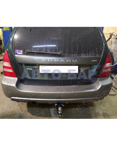 Фаркоп Subaru Forester (1999-2008) Под квадрат. Без подрезки бампера