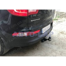 Фаркоп Kia Sportage 3 (2010-2015) под квадрат. Автопристрій