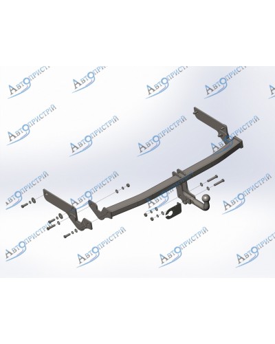 Фаркоп Mazda 3 (2013-2018) Автопристрій