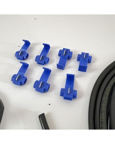 Електропакет фаркопа 7-контактний. Розетка , дроти, ковпачок